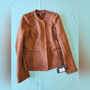 Tommy Hilfiger Faux Suede Jacket